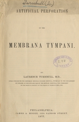 Artificial perforation of the membrana tympani