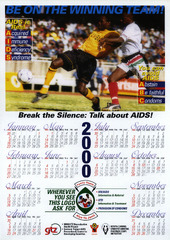 Be on the winning team!: break the silence : talk about AIDS!