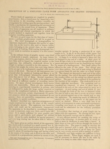 Description of a simplified clock-work apparatus for graphic experiments