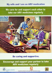 My wife and I are on ARV medication: we care for and support each other to take our ARV medicines regularly
