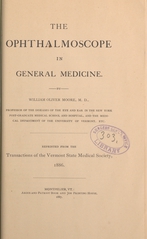 The ophthalmoscope in general medicine