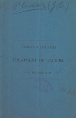 Mechanical appliances in treatment of talipes
