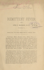 Remittent fever
