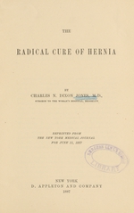 The radical cure of hernia