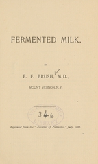 Fermented milk