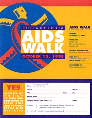 Philadelphia AIDS Walk: October 15, 1995 : [registration]