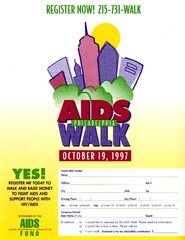 Philadelphia AIDS Walk: October 19, 1997