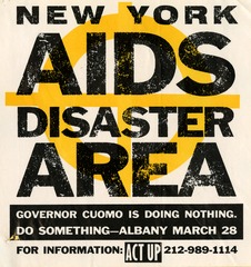 New York AIDS disaster area
