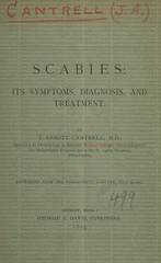 Scabies: its symptoms, diagnosis, and treatment