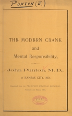 The modern crank and mental responsibility