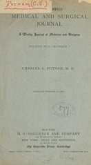 Charles G. Putnam, M.D