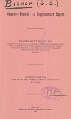 Camphor-menthol: a supplementary report