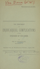 The treatment of endocardial complications in the diseases of children
