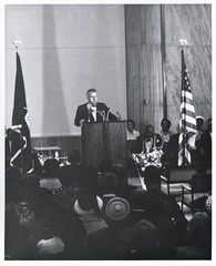 John E. Fogarty speaking at the National Library of Medicine dedication