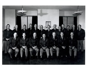 Michael DeBakey with his fellow Army surgical consultants