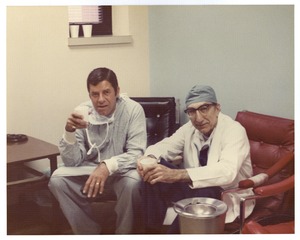 Michael DeBakey and Jerry Lewis
