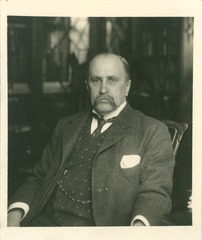 William Osler in his library-consulting room