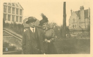 William Osler and Lady Osler at 13 Norham Gardens