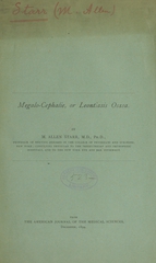 Megalo-cephalie, or leontiasis ossea
