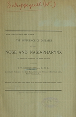 The influence of diseases of the nose and naso-pharynx on other parts of the body