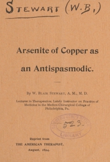 Arsenite of copper as an antispasmodic