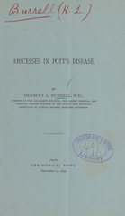 Abscesses in Pott's disease