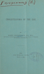 Cholesteatoma of the ear