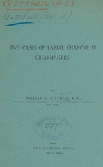 Two cases of labial chancre in cigarmakers