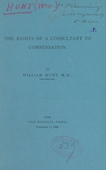 The rights of a consultant to compensation