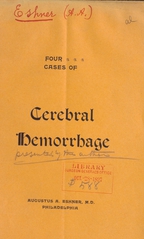Four cases of cerebral hemorrhage