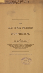 The Mattison method in morphinism