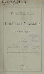 Early diagnosis of tubercular meningitis in children