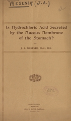 Is hydrochloric acid secreted by the mucous membrane of the stomach?