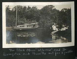 Leek Island Military Hospital: the Black Moon "at home" and Dr. Livingston and Priscilla out for a paddle