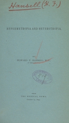 Hypermetropia and heterotropia