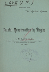 Painful menstruation in virgins