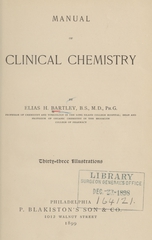 Manual of clinical chemistry