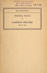 Gasproof shelters