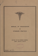Manual of organization & standard practices
