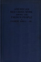American Red Cross work among the French people