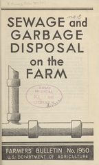 Sewage and garbage disposal on the farm