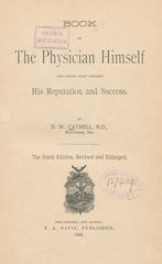 Book on the physician himself and things that concern his reputation and success