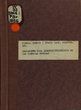 Reglamento para el estudio y ejercicio de las ciencias médicas en el estado de Puebla