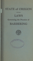 Laws governing the practice of barbering