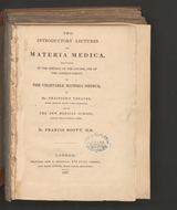 Lectures on materia medica: [London] (Volume 1)