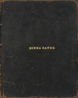 Minna Bayne - commonplace book