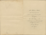 Letters from various persons to Thomas Levingston Bayne, Jr.