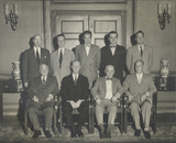 Board of Managers and officials [photograph]