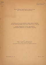 Activities of an experimental rural health program in six counties during its first fiscal year, 1942-43: program sponsored by the Department's Interbureau Committee on Post-War Programs