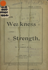 From weakness to strength